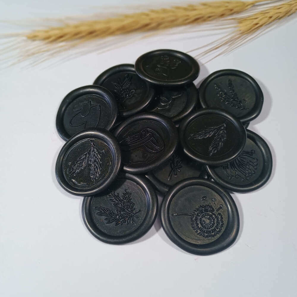 Lacre de Cera Preto