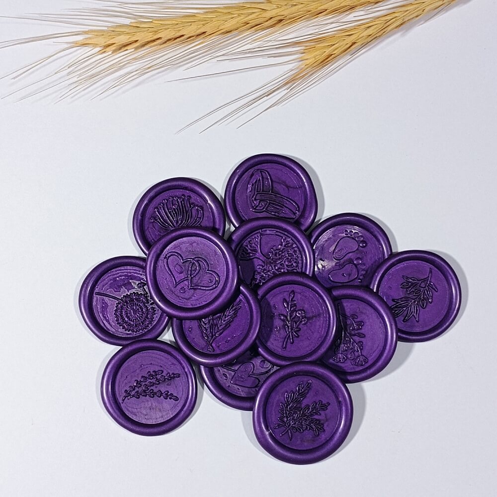 Lacre de Cera Roxo
