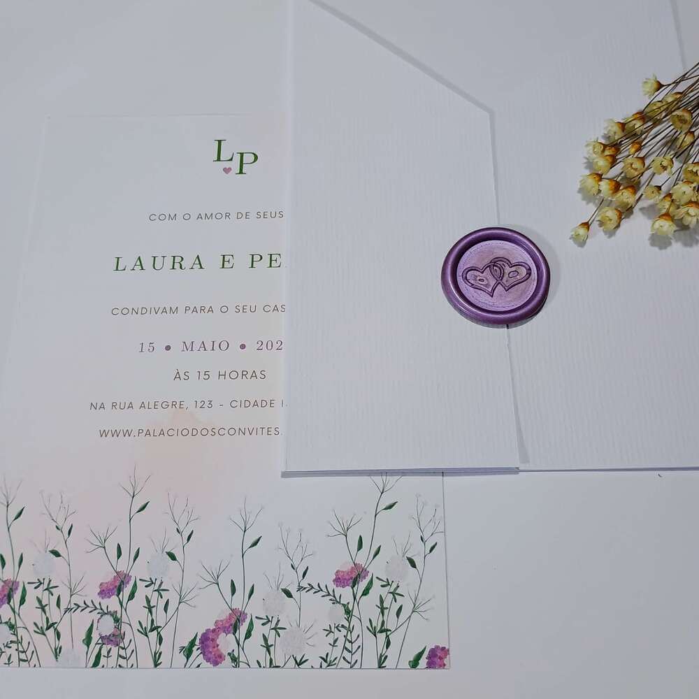 Selo de Cera Lavanda