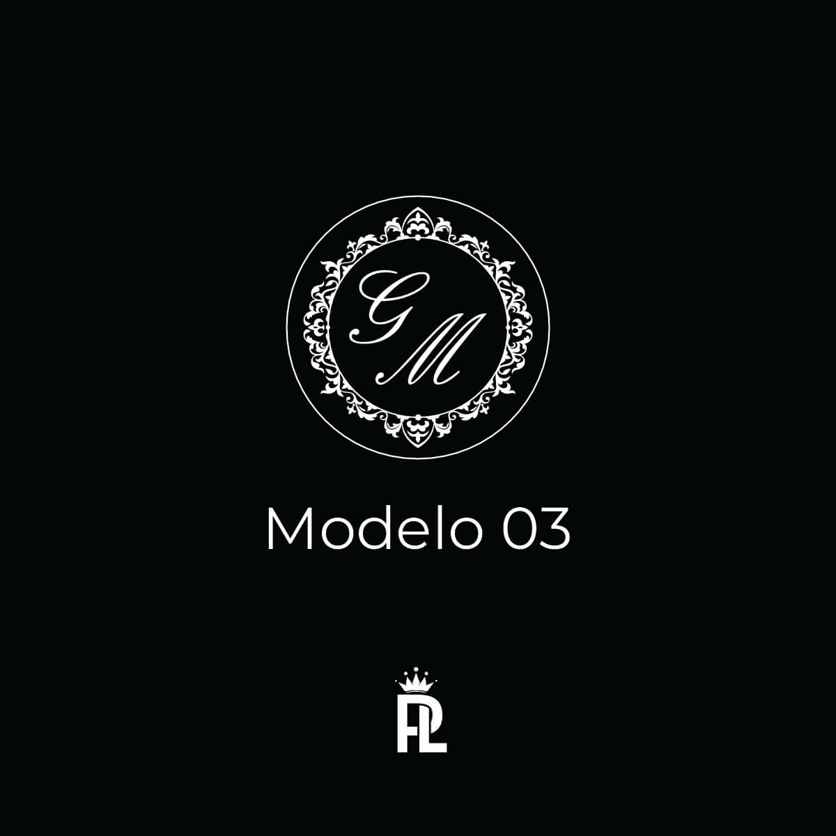 Lacre de Cera Personalizado - Iniciais 03